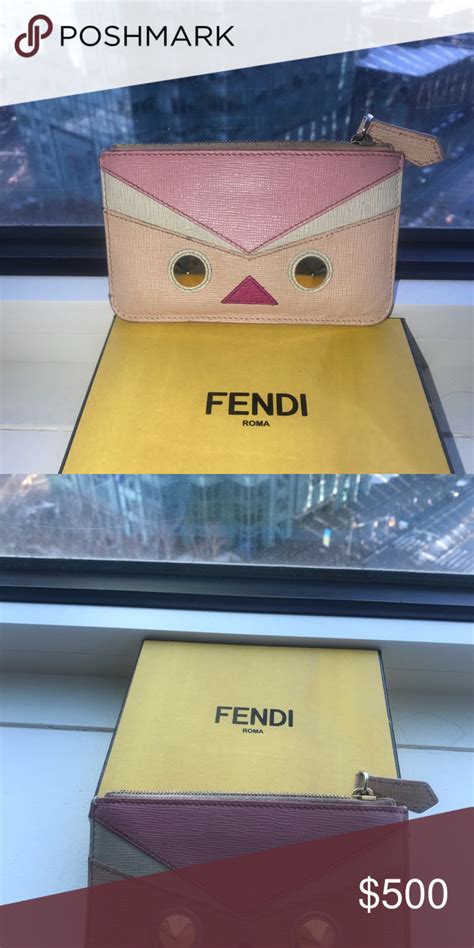 fendi coin purse replica|fendi leather coin purse.